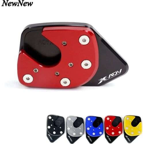 Motorcycle Accessories Foot Side Stand Kickstand Enlarger Support Plate Pad Extension For HONDA XADV X-ADV 750 2014-2021 X ADV