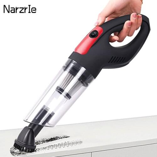 Wireless/Wired Car Vacuum Cleaner 4500pa 120W Handheld Auto Vacuum Home& Car Dual Use Reacharageable For Cleaning Wet Dry