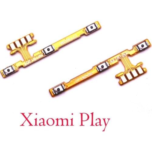 Sidebutton strip Power On Off Volume Side Button Flex Cable for Xiaomi Play