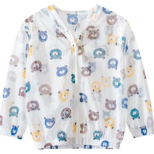 2021 New Short Hoodies For Girls Toddler Jacket Summer Jacket Girls And Boys Toddler Boy Coat Summer Sun Protection Clothing