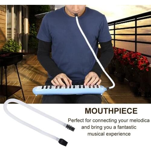 Pianica Mouthpiece Melodica Flexible Tube 32/37 Keys Musical Instrument Parts Musical Enjoyable Instrument Supplies