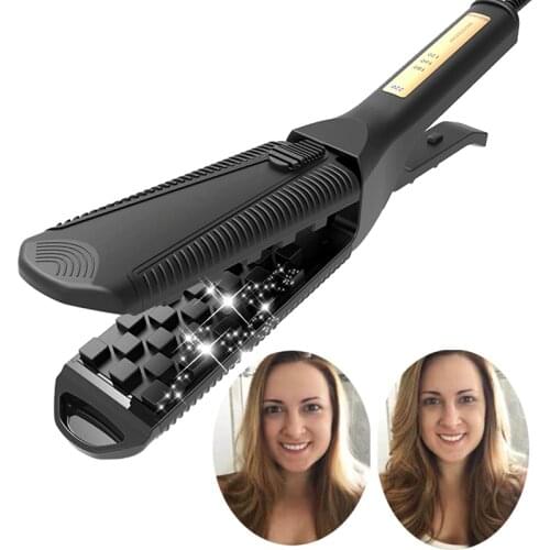 Professional Corrugated Hair Crimping Iron Splint Hair Women Ceramic Hair Straightener Fluffy Artifact Corn Perm Styling Tool