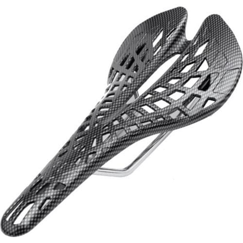 Bicycle Saddle Seat Cushion Spider Carbon Fiber Breathable Seat Mountain Road Bike Accessories