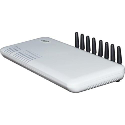 Wholesale Bulk 8 Port Server 2g Device With Imei Change VoIP Router Gsm Gateway 8 Sim Card Box