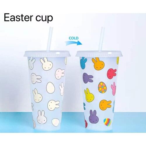 1 piece 22oz/24oz 700ml/710ml reusable plastic snowflake cup