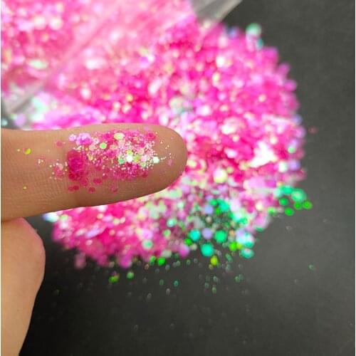 100g Ultrathin Nail Powder Sequins Nail Glitter Mix Shapes Paillettes Eo-Friendly Sequin Nail Decoration sequins for crafts