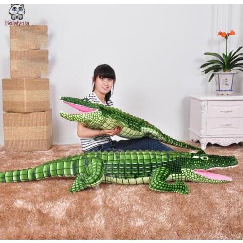 BOLAFYNIA Children Plush Toy green crocodile Baby Kids Stuffed Toy for Christmas Birthday Gift crocodile
