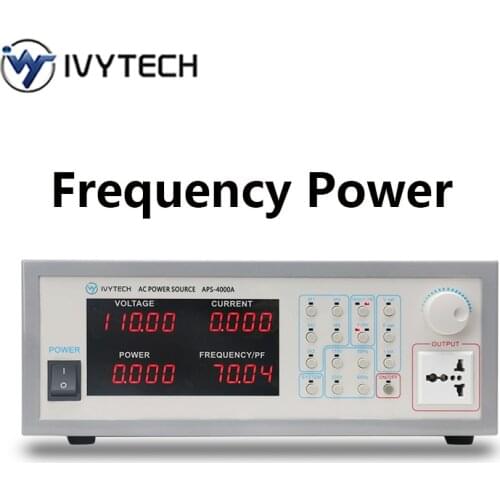 IVYTECH AC Power Source Supply Bench Storage Type Variable Frequency Power Supply 350VA 700VA 1200VA APS4000A APS4000B APS4000C