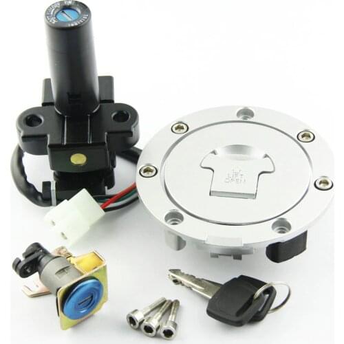 Motorcycle Ignition Switch Seat Set Fuel Gas Cap Kit For Honda CB750 F2 CB Seven Fifty RC42 CB1300 35010-MW3-610 35010-MW3-611