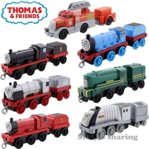 Thomas And Friends Train Track Set James Duke Petcy Henry 1:43 Alloy Magnetic Trains Carriage Model Kid Educational Toys