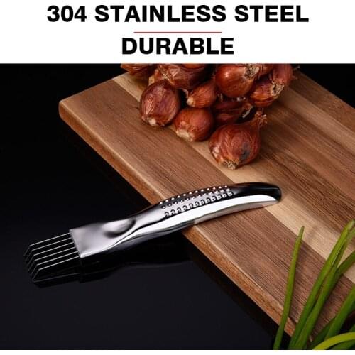 Stainless Steel Vegetable Onion Cutter Slicer Garlic Shredders Slicers Tomato Device Household Kitchen Tool Cooking Accessories