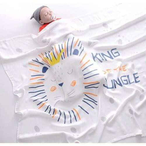 110*110cm Muslin Bamboo Cotton Baby Blanket Newborns Swaddle Infant Organic Wrap Bedding Infant Swaddle Towel Accessories