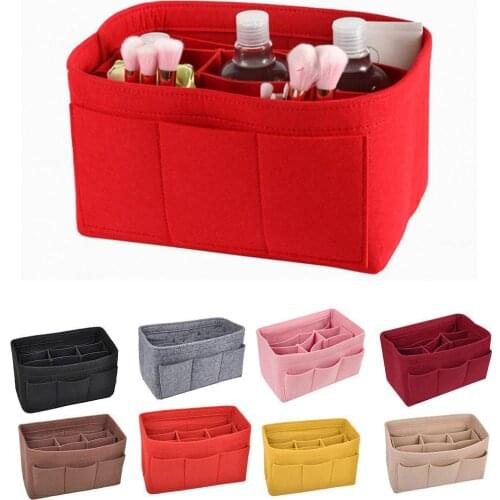 Make up Organizer Insert Bag For Handbag, Travel Inner Purse Portable Cosmetic Bag, Fit Cosmetic Bags Fit Speedy Neverfull