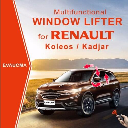 Power Window Closer lifter and Side Mirror Folding and Sunroof close For RENAULT Koleos Kadjar window regulator 2017 2018 2019