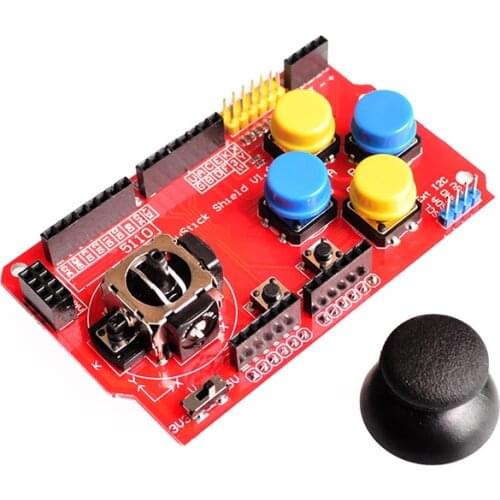 Joystick Shield for Arduino Expansion Board Analog Keyboard and Mouse Function