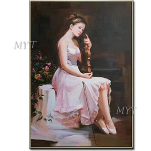 Dancers And Musicians Abstract Oil Painting Wall Art Home Decor Picture Modern Painting On Canvas 100% Handpainted No Framed