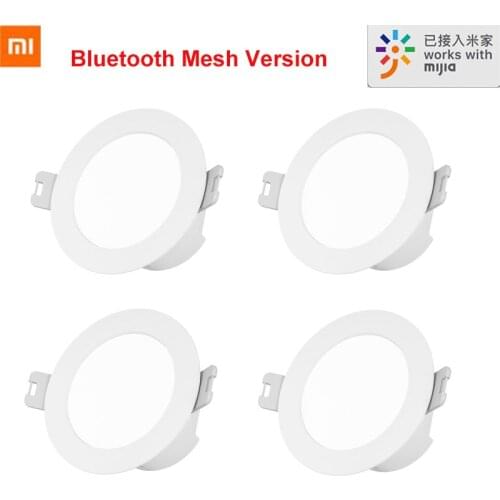 Xiaomi Mijia Smart Led Downlight Bluetooth-compatible Mesh Controlled By Voice Smart Remote Control Adjust Color Temperature