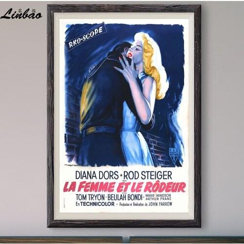 V216 1957 Unholy Wife Vintage Classic Movie Print Silk Poster Home Deco Wall Art Gift