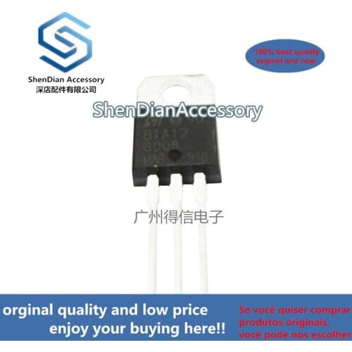 10pcs 100% new and orginal BTA12-600B TO-220 Bi-Directional Triode Thyristor in stock