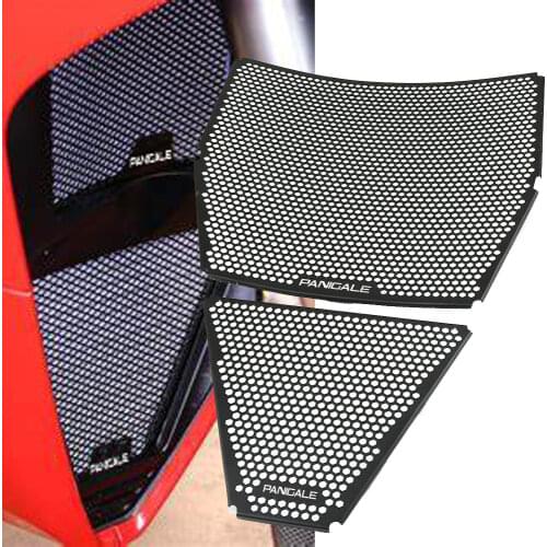 Motorcycle Aluminum Radiator Grille Grill Guard Cover Protector For Ducati Panigale V4 S Panigale V4 R V4R V4S 2018 2019 2020