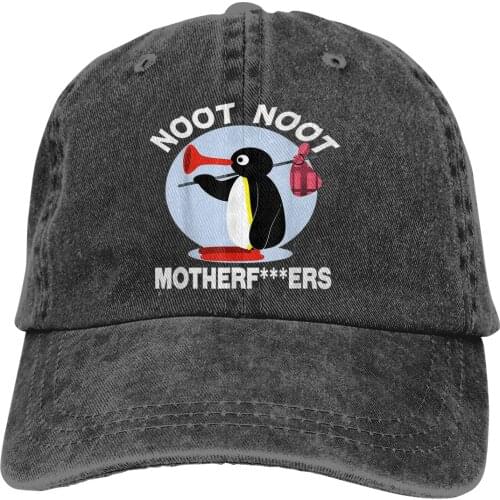 Noot Motherf Baseball Cap Men Noot Noot Funny Penguin Humor Kawaii Caps colors Women Summer Snapback Caps