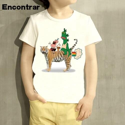 Baby Boys/Girl Uncle Grandpa Cartoon Design T Shirt Kids Funny Short Sleeve Tops Children Cute T-Shirt,HKP5118