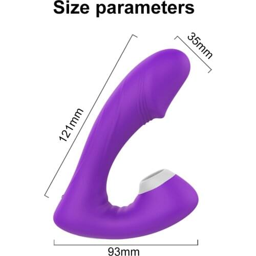 Erotic Dildo Vibrator Clit Sucker Blowjob Tongue Vibrating Panties Suction Vibrator Sex Toys for Women Women Vibro Sex Shop