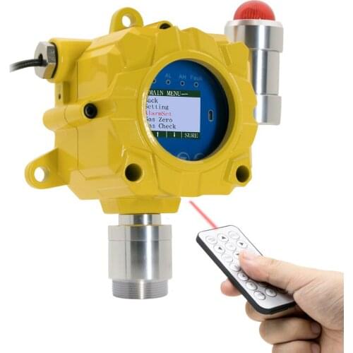 Fixed H2 Gas Detector K-G60 industrial hydrogen gas alarm detector Gas Monitor 0-1000PPM