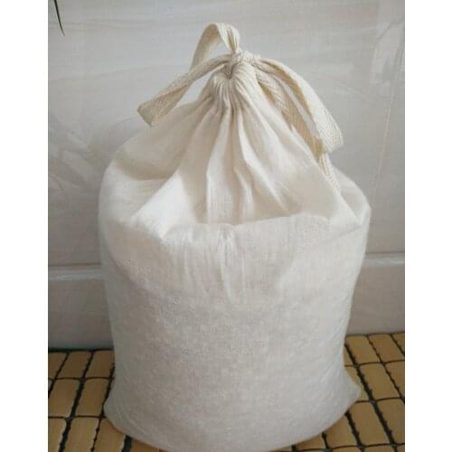 Cotton Strainer Reusable Chinese Medicine Filter Bag 35*45cm Nut Milk, Sprouting, Juicing, Soup Tea Bagsin a Bag Straining