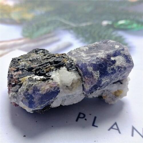 Natural Red Flashy Crystal Mineral Association Corundum symbiont Rough Stone Specimen Crystal Rock Stones Rare Original Mineral