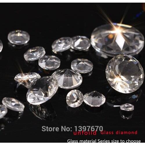 Transparent unfoiled round drill fancy stone point back Glass Crystal Jewelry beads nail art rhinestone necklace brooch making