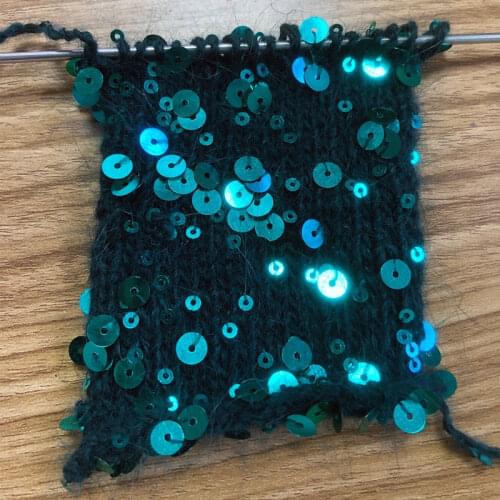 Пряжа 200g/Ball 440M Long Mink Yarn 3mm+6mm Sequin Yarn DIY knitting for Woman Woollen Sweater Hat Scarf Decoration Wool Yarn