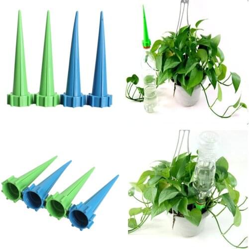 1/4Pcs Automatic Garden Cone Spike Watering Sprinkler for Plants Flowerpot Bottle Irrigation Device Watering Cone Spike