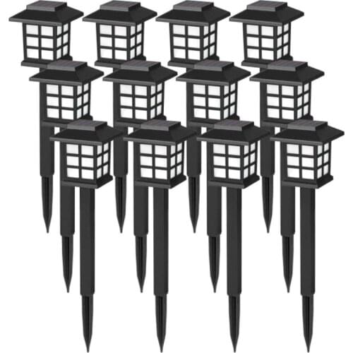 BKM Solar Pathway LED Lights Waterproof Outdoor Solar Lamp for Garden/Landscape/Yard/Patio/Driveway/Walkway Lighting