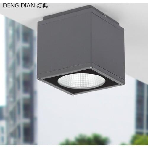 IP65 Outdoor LightinLED celling lights Waterproof Aluminum Spot light DownLights for balcony corridor aisle Hallway 6/8/12W