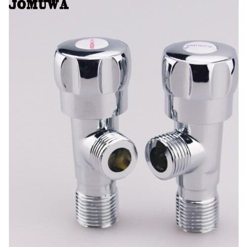Bathroom water heater inlet valve Thick explosion cold and hot water triangle valve Brass Toilet/kitchen filling valve