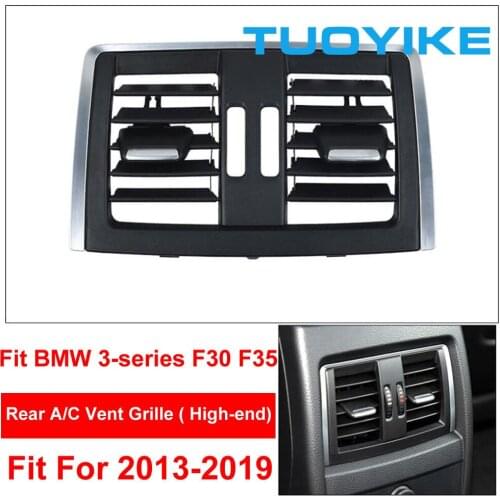 Car Interior Rear-High-end AC Air Conditioner Vent Grille Outlet Panel Replacement Trim For BMW 3-series F30 F35 316 318 320 325