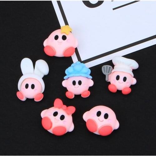 12Pcs/lot Cartoon Chef Rabbit Flat back Resin Cabochons Kawaii Accessories Hair Bows Center DIY Phone Decoration Scrapbooking