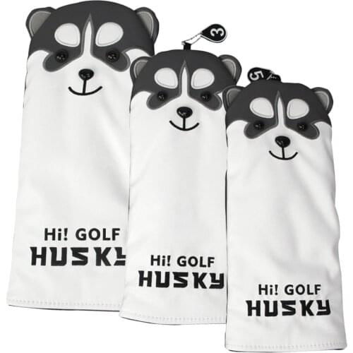 3x Golf Club Head Covers Wood Driver Cover