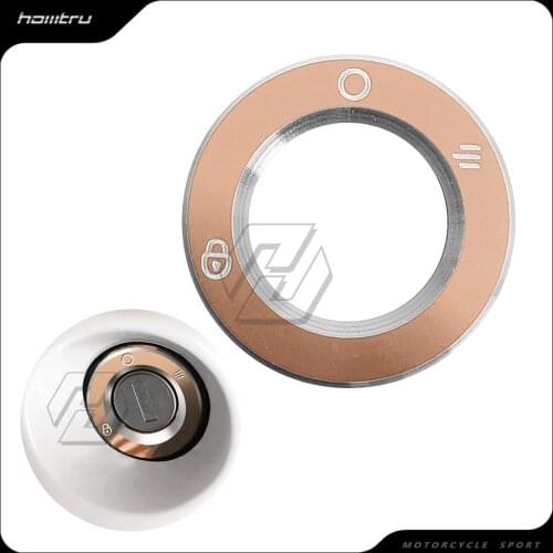 Aluminum Motorcycle Steering Lock Trim Case for Aprilia SR MOTARD