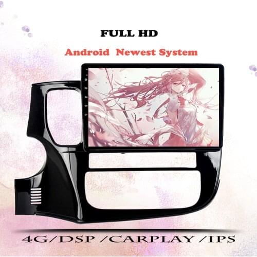 Android 10.0 DVD Car Radio Multimedia Video Player Navigation GPS For Mitsubishi Outlander 3 GF0W GG0W 2012-2018 2 din Head unit