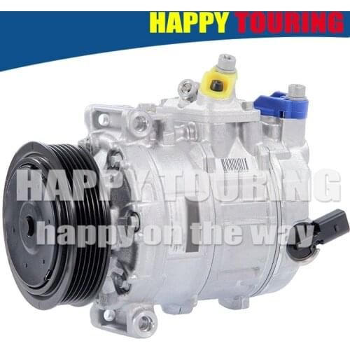 CAR AC Aircon Compressor for Volkswagen Crafter 2006- For AUDI A6 Allroad 2.7 3.0 C6 4F 2006-2011 447260-2090 248300-2850