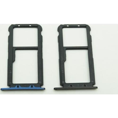For Huawei Mate 20 Lite SIM Card Tray Holder Card Slot Adapter For Huawei Mate20 Lite Replacement Repair Spare Parts