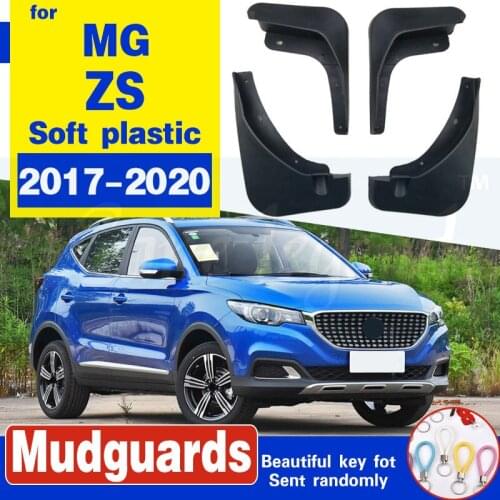 For car styling MG ZS 2017 2019 accessories mud flaps flap splash guard Front Rear Mudguards Fender car-styling black 4pcs/set