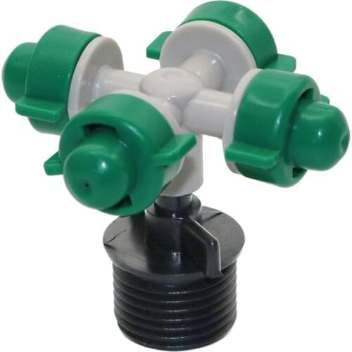 Atomization Nozzle Water Sprayer Humidifier Nozzle G1 / 2 Connector Connection Garden Sprinkler Irrigation Accessories 2pcs