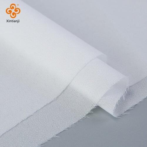 Garment Accessories 50D Thin Shirt Iron Interlining Hot Melt Interlining Micro-elastic Dry Cleaning Tape Interlining Fabric