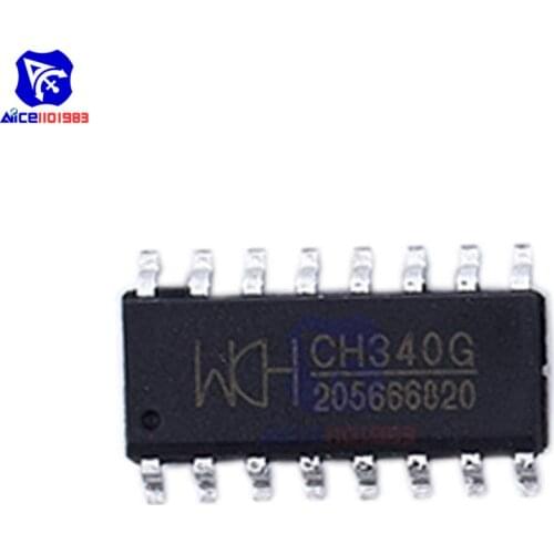 1 Piece IC Chip CH340G CH340 SOP-16 R3 Board Original Integrate Circuit Chip