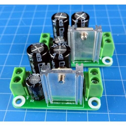 Single regulated power supply module Single DC 5V 9V 12V 15V 24V rectifier filter board 7805/7809/7812/7815/ for audio Amplifier