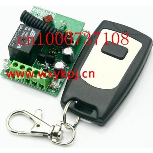 Wholesale prices DC12v 1 channel, Wireless remote control switch delay Time delay is adjustable