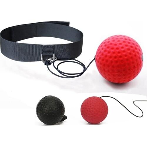 Head band adults speed training taekwondo punching bag kicking free size combat boxing grappling boxer fight reflex boxing ball